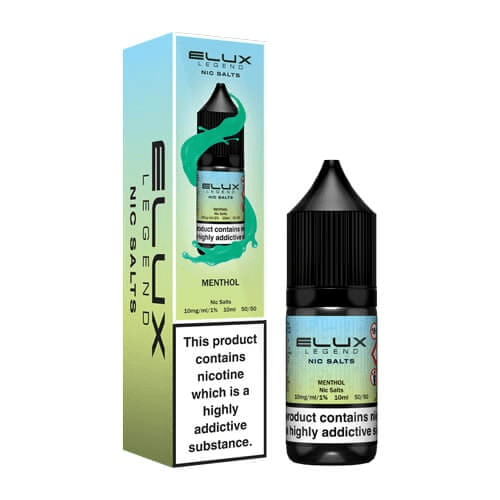 Elux Legend Nic Salts E-Liquid Menthol Flavour