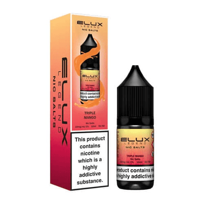 Elux Legend Nic Salts E-Liquid triple mango flavour