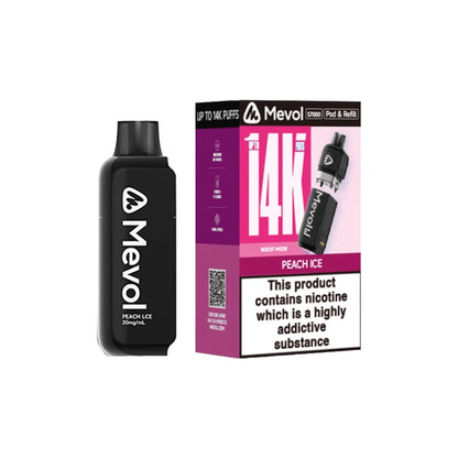 Mevol S7000 Prefilled Pods with Refill Containers