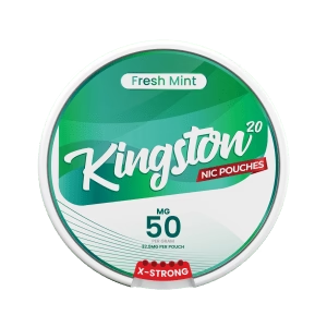 Kingston Snus Nicotine Pouches 50mg Fresh Mint Flavour