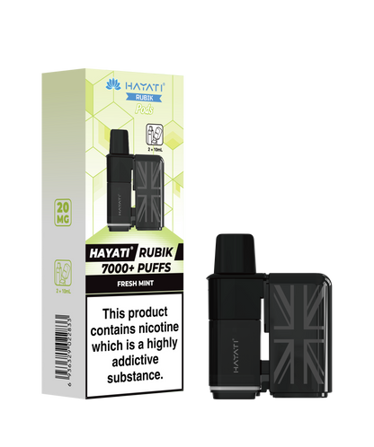 Hayati Rubik 7000 Puffs Replacement Pods & Refill Cartridge