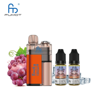 Fumot RandM 18K Grape Ice Flavour