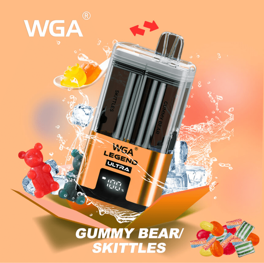 WGA Legend Ultra 30000 Puffs Gummy Bear & Skittles Flavours