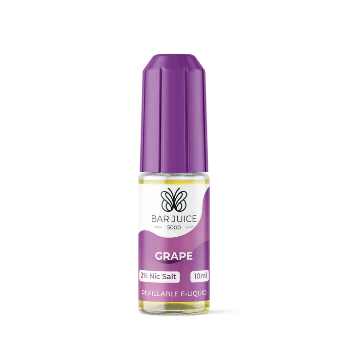 Bar Juice 5000 Nic Salts E-Liquid  Grape Bar Juice Flavour