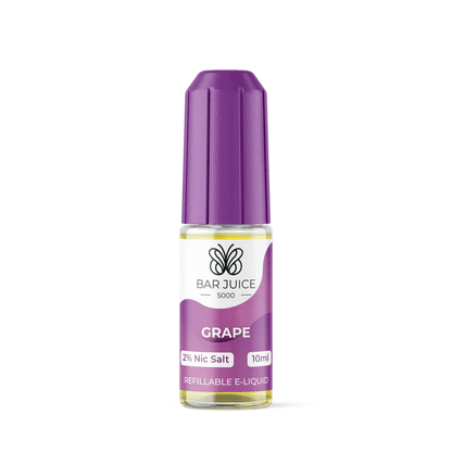 Bar Juice 5000 Nic Salts E-Liquid  Grape Bar Juice Flavour