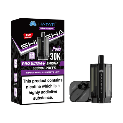 Hayati Pro Ultra Plus Shisha 30k Replacement Pods