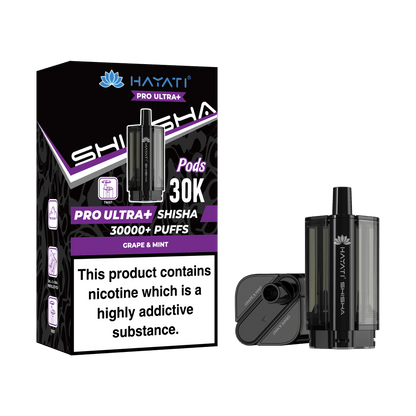 Hayati Pro Ultra Plus Shisha 30k Replacement Pods