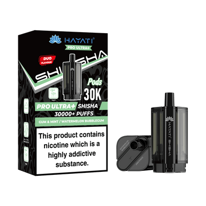 Hayati Pro Ultra Plus Shisha 30k Replacement Pods