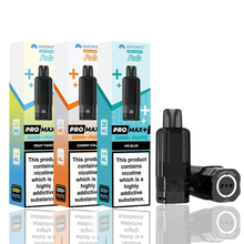 Hayati Pro Max Plus 6000 Puffs refill Container and replacement Pods now available at Vape ease UK
