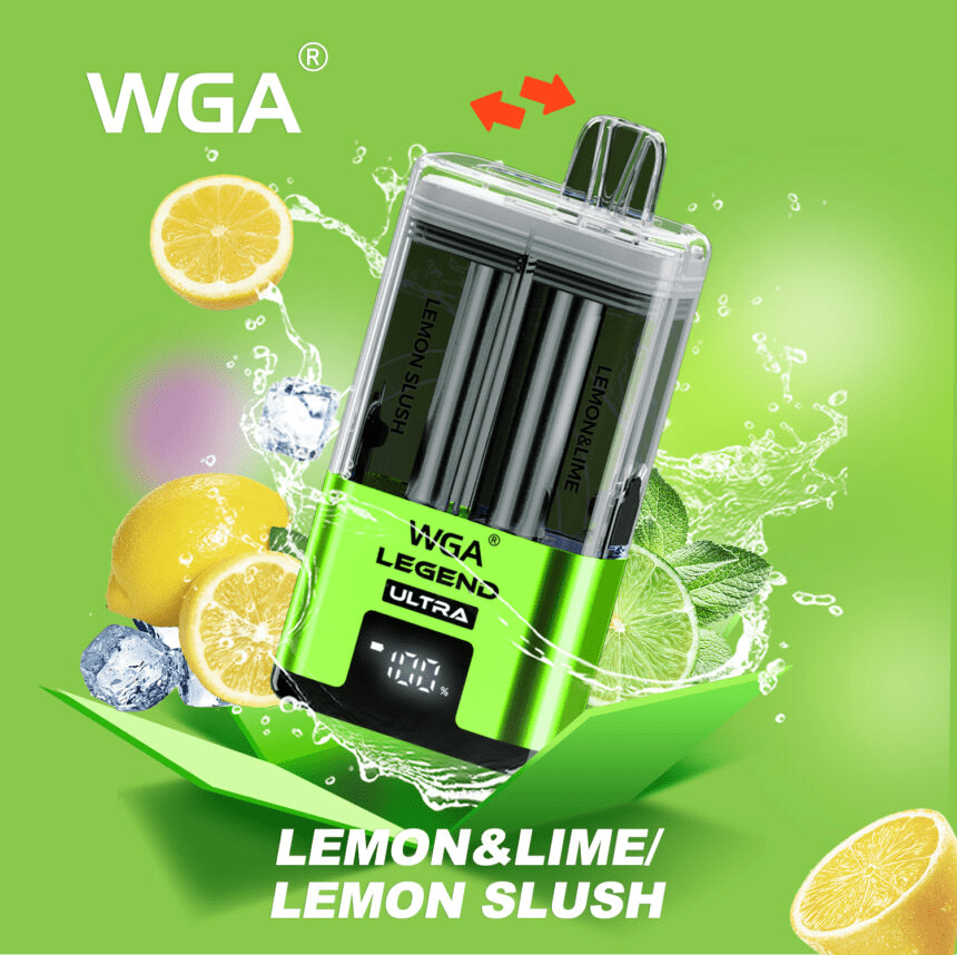 WGA Legend Ultra 30000 Puffs Lemon & Lime & Lemon Slush Flavours