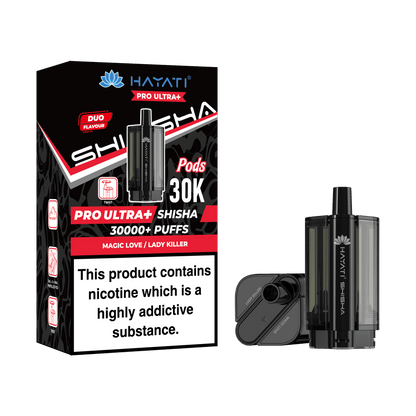 Hayati Pro Ultra Plus Shisha 30k Replacement Pods