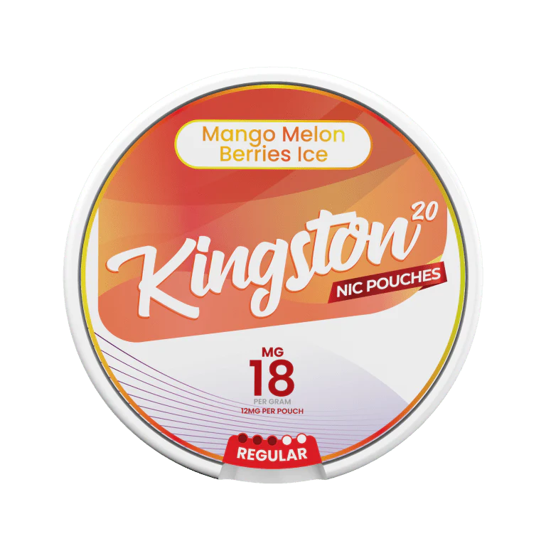 Kingston Snus Nicotine Pouches 18mg Mango Melon Berries Ice Flavour