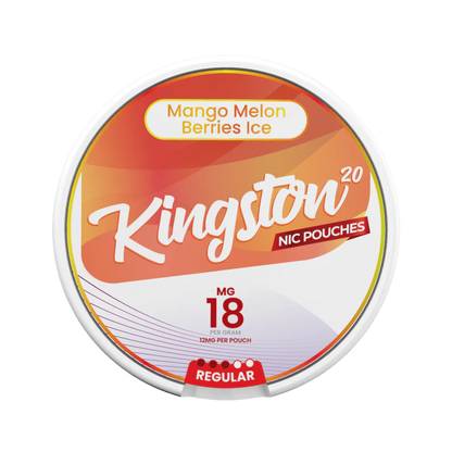 Kingston Snus Nicotine Pouches 18mg Mango Melon Berries Ice Flavour