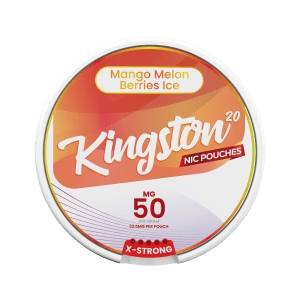 Kingston Snus Nicotine Pouches 50MG Mango Melon Berries Ice Flavour