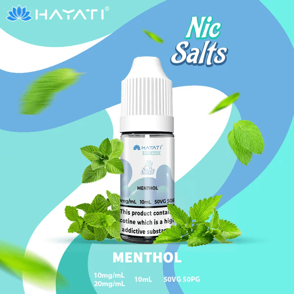 Hayati Pro Max Nic Salt E-Liquids Menthol Flavour