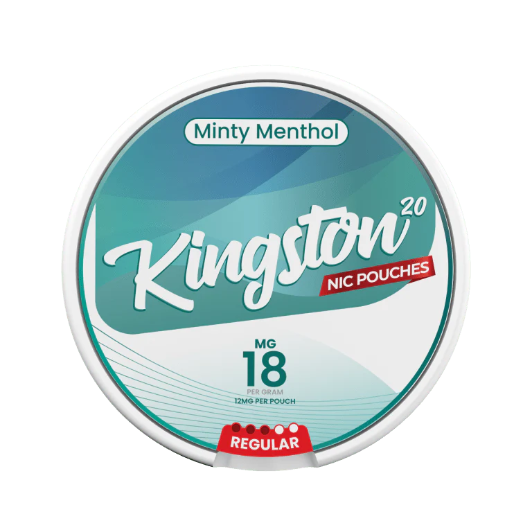 Kingston Snus Nicotine Pouches 18mg Minty Menthol Flavour