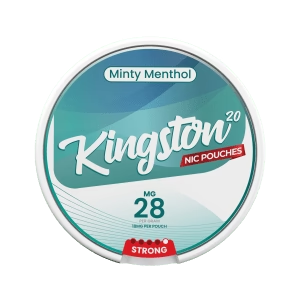 Kingston Snus Nicotine Pouches 28mg Minty Menthol Flavour