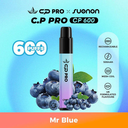 CP Pro CP600 Puffs Prefilled Pod Kit