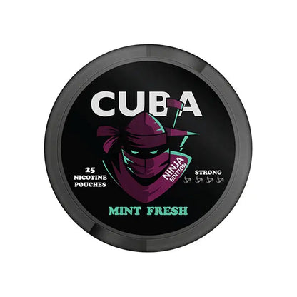 Cuba Ninja Snus 30mg (Nicotine Pouches) Vape At Door