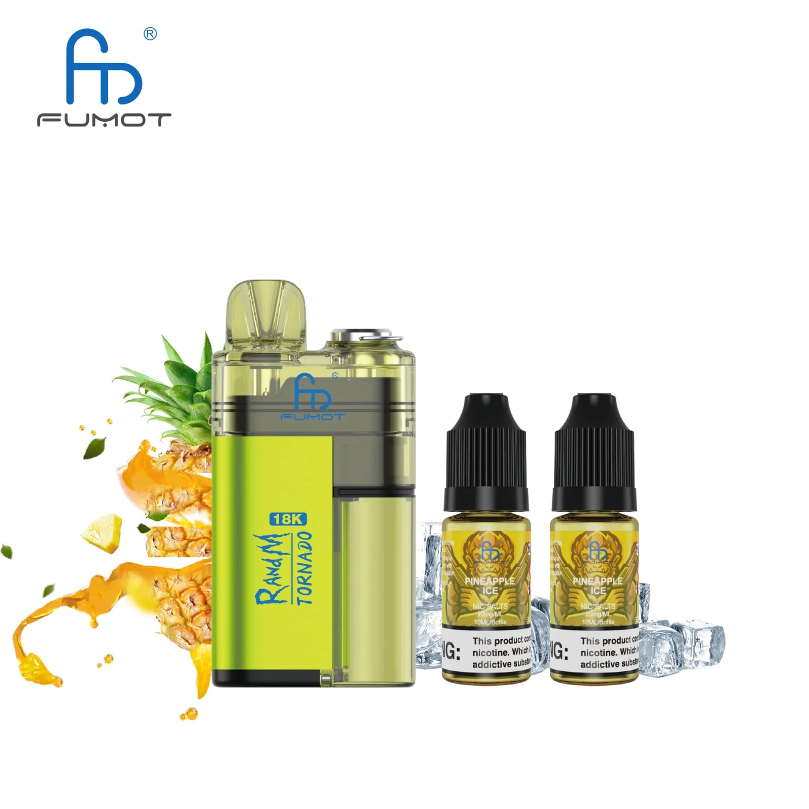 RandM 18K Pineapple Ice Flavour