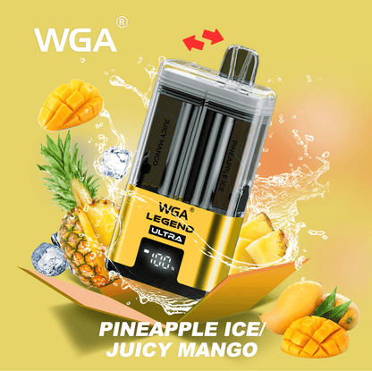 WGA Legend Ultra 30000 Puffs Pineapple Ice & Juicy Mango Flavours