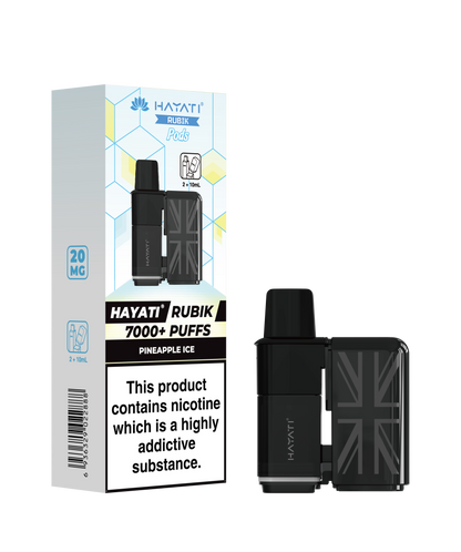 Hayati Rubik 7000 Puffs Replacement Pods & Refill Cartridge