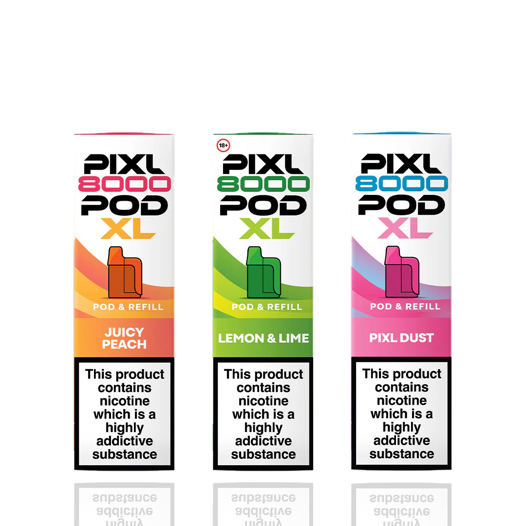 3 x box Pixl 8j Prefilled Replacement Pods