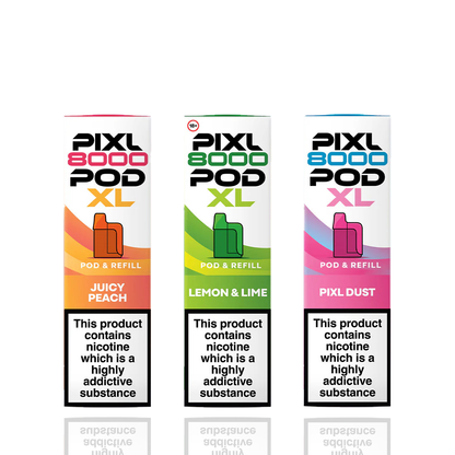 3 x box Pixl 8j Prefilled Replacement Pods