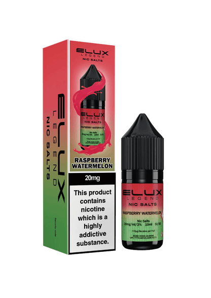 Elux Legend Nic Salts E-Liquid Raspberry Watermelon Flavour