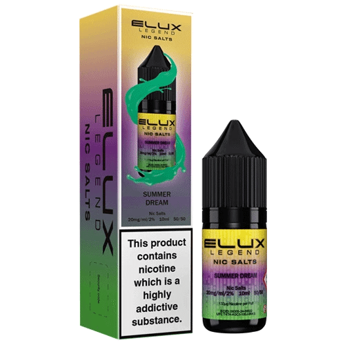 Elux Legend Nic Salts E-Liquid Summer Dream Flavour