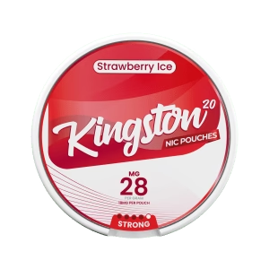 Kingston Snus Nicotine Pouches 28mg Strawberry Ice Flavour