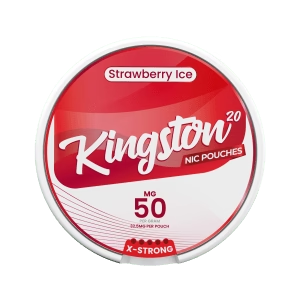 Kingston Snus Nicotine Pouches 50mg Strawberry Ice Flavour