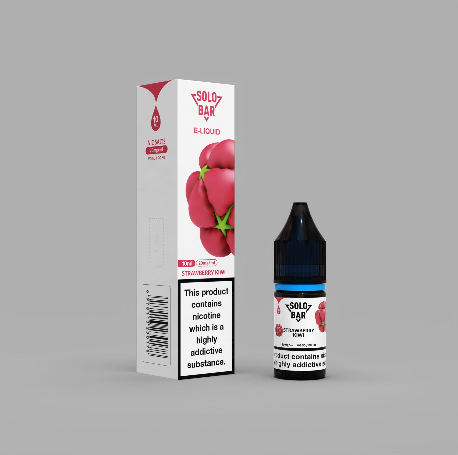 Solobar Nic Salt E-liquid StrawberryKiwi