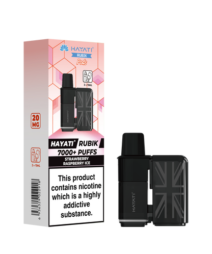Hayati Rubik 7000 Puffs Replacement Pods & Refill Cartridge