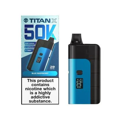 Titan X 50k (50,000) Prefilled Pod Vape kit