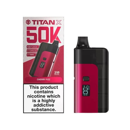 Titan X 50k (50,000) Prefilled Pod Vape kit