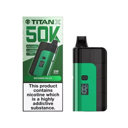 Titan X 50k (50,000) Prefilled Pod Vape kit