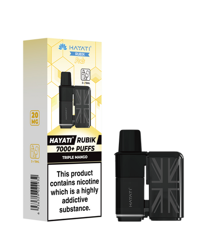 Hayati Rubik 7000 Puffs Replacement Pods & Refill Cartridge