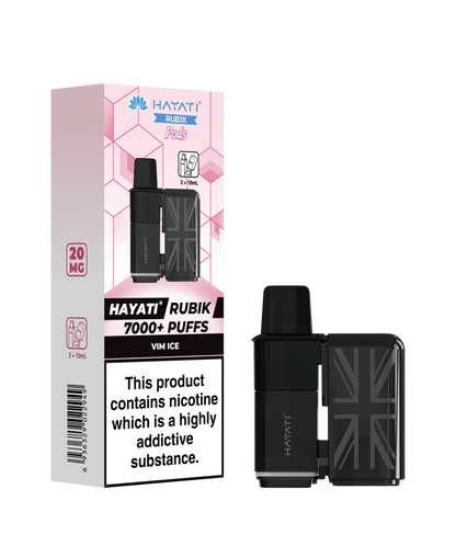 Hayati Rubik 7000 Puffs Replacement Pods & Refill Cartridge
