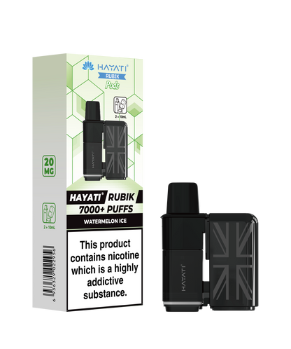 Hayati Rubik 7000 Puffs Replacement Pods & Refill Cartridge