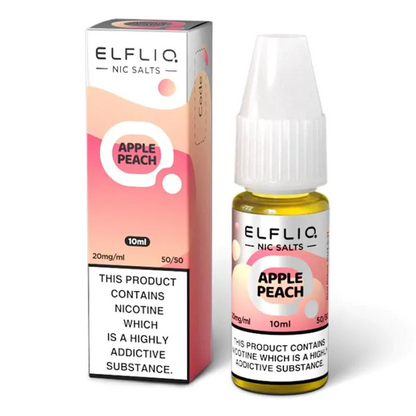 ELFLIQ Nic Salts E-liquid Apple Peach Flavour