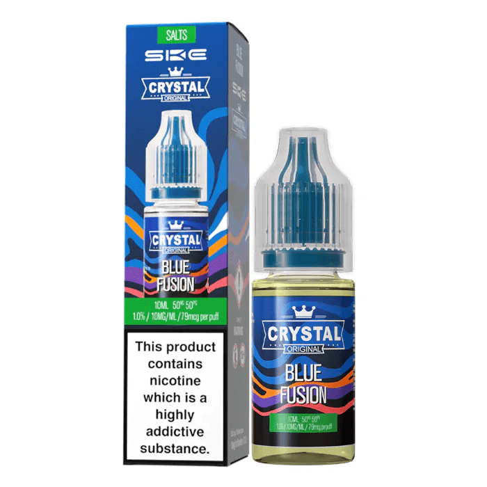 SKE Crystal Original Nic Salts Blue Fusion Flavour