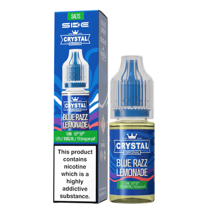 SKE Crystal Original Nic Salts Blue Razz Lemonade Flavour