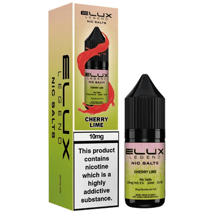 Elux Legend Nic Salts E-Liquid Cherry lime Flavour