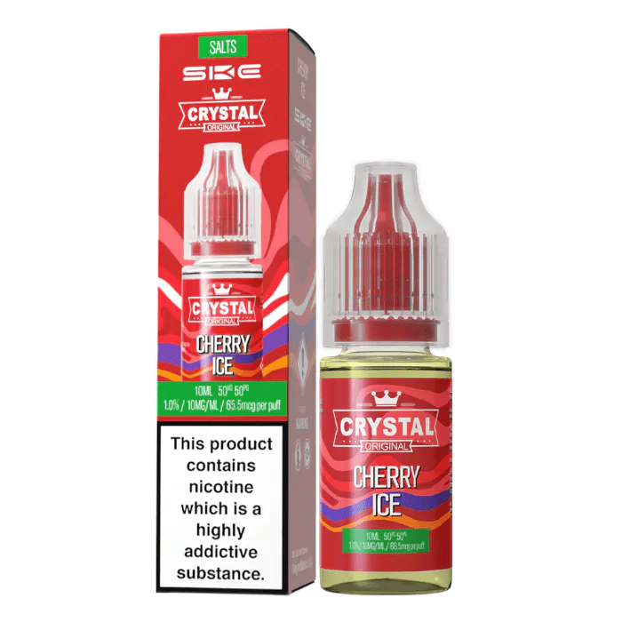 SKE Crystal Original Nic Salts Cherry Ice Flavour