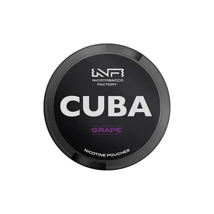 Cuba Black Snus 43mg (Nicotine Pouches) Vape At Door