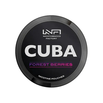 Cuba Black Snus 43mg (Nicotine Pouches) Vape At Door