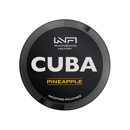 Cuba Black Snus 43mg (Nicotine Pouches) Vape At Door