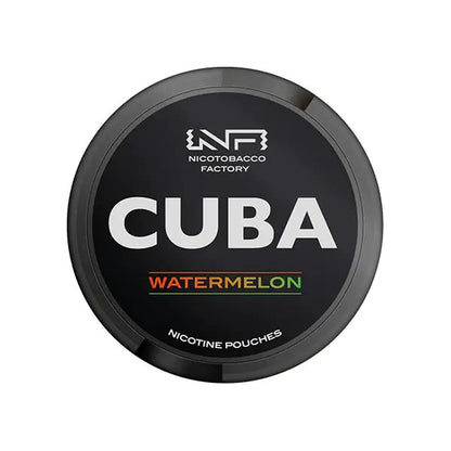 Cuba Black Snus 43mg (Nicotine Pouches) Vape At Door