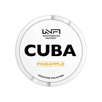CUBA White Snus 16mg (Nicotine Pouches) Vape At Door